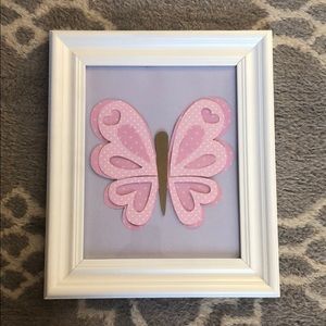 Butterfly framed print